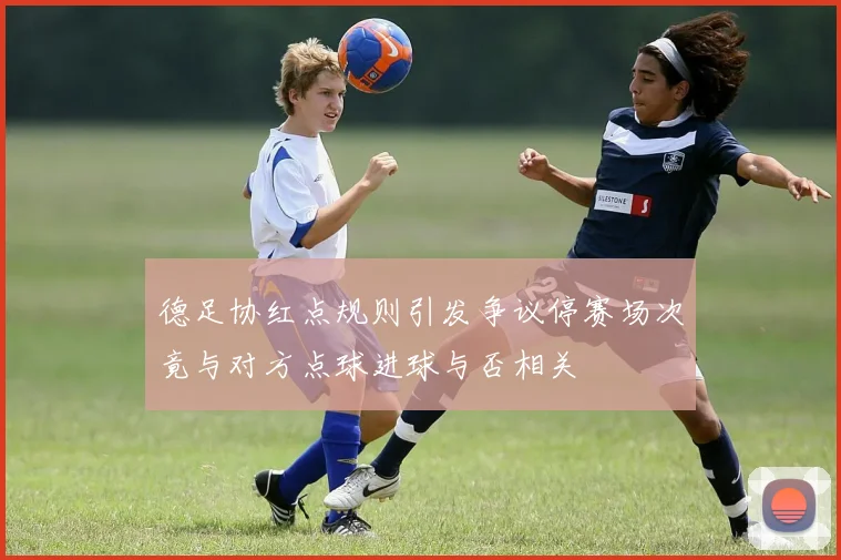德足协红点规则引发争议停赛场次竟与对方点球进球与否相关